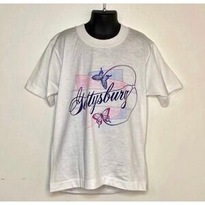 Retro 1990s Gettysburg Pennsylvania Butterfly T-shirt